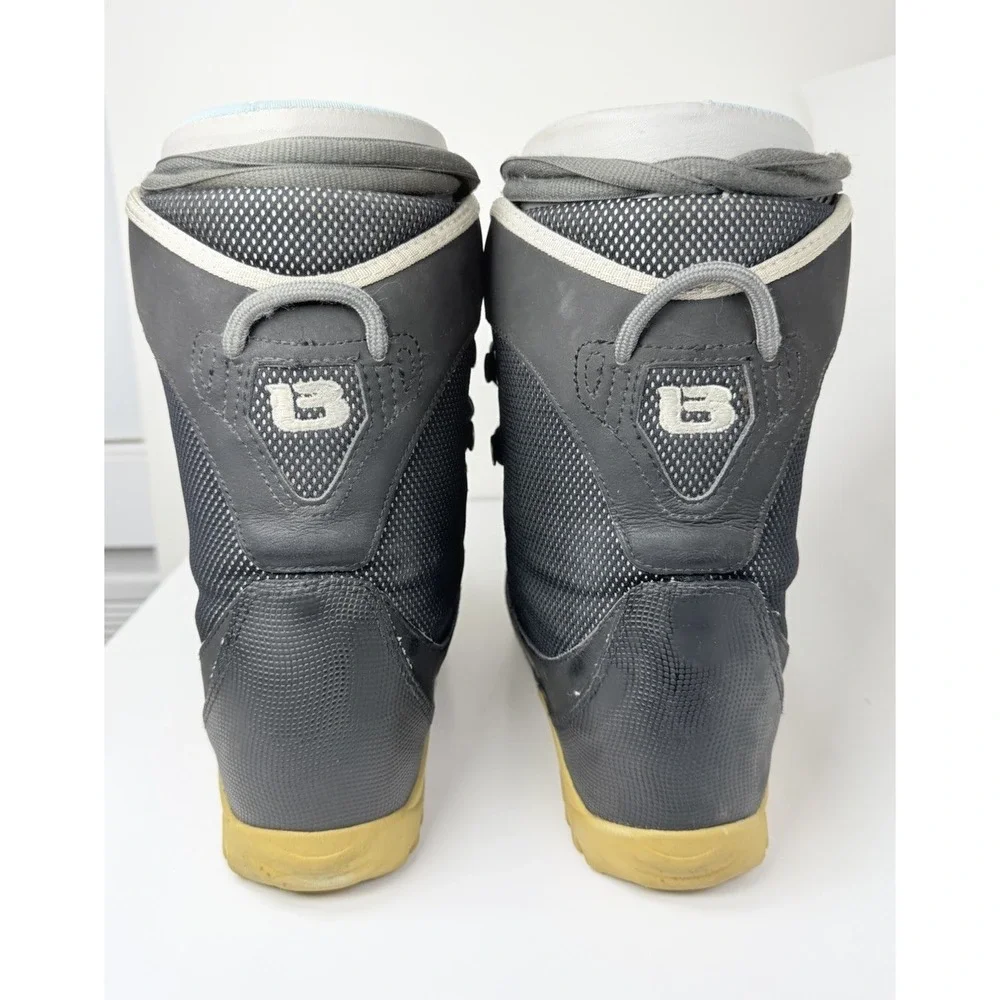 Burton‎ Glide Women's Snowboard Boots Black sz 8- Black-Grey-white